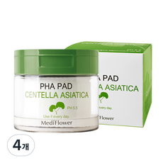 MediFlower 積雪草Paha棉片 60片, 4個