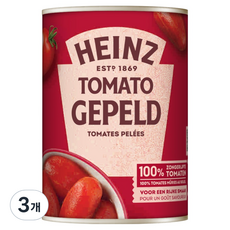 HEINZ 亨氏 整顆去皮番茄, 3個, 400g