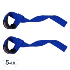 발레오 타이거 놓치지 않는 스트랩 헬스 데드리프트 좌우세트, 5세트, 블루