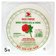 DATA 米紙 22cm, 300g, 5個