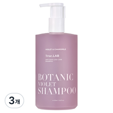 정직한실험실 제비꽃 샴푸, 3개, 470ml