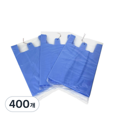手提式超市袋 亮藍色 特大 4號, 400件
