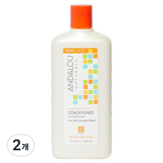 안달로우내추럴스 아르간 오일 시어버터 컨디셔너, 2개, 340ml