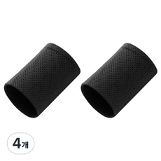 Lumion 運動涼感護腕 2入, 4個, 黑色
