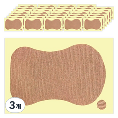 겨드랑이 땀패치 발패드 스킨색 30p, 3개