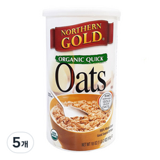 NORTHERN GOLD 燕麥片, 510g, 5罐