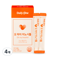 데일리원 오 마이 이노시톨 비타민 30p, 4개, 69g