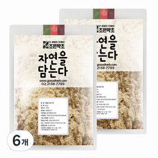 joeunyakcho Good Herb 優質焙炒米糠粉, 600g, 6個