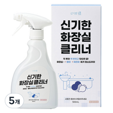 신기한방 신기한 화장실 클리너, 5개, 500ml