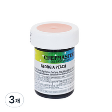 廚師大師凝膠型食用色素喬治亞桃, 28.35克, 3個