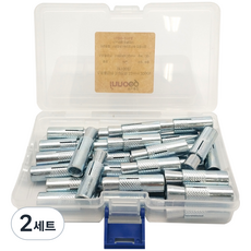이노공구 스트롱 앙카 14mm 35mm x 30p + 케이스, 2세트