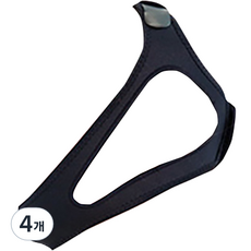 블루카이 수면 입벌림 방지 턱밴드 블랙, 4개
