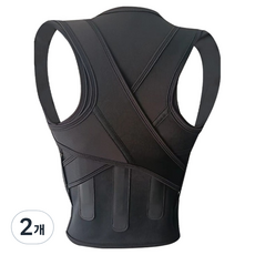 體態輔助帶 黑色, 2個