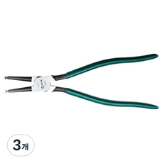사타 스냅 링 플라이어 오므림 90도 297mm 72044, 3개