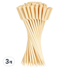 Apnalchangchang 多用途竹柄烤肉串 20cm, 100入, 3個