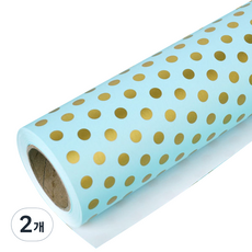 所羅門店點點紙捲包裝紙架, 薄荷, 2個