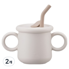 LocknLock 樂扣樂扣 幼兒用 Little Luv 矽膠吸管杯 LBB015IVY