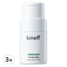 kineff Hydrasica舒緩洗顏粉, 40g, 3瓶