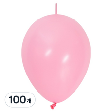 셈퍼텍스 링커풍선 30cm, 핑크, 100개
