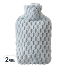 온코픽 벨벳 온수 찜질팩 블루 1200ml, 2세트