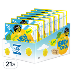 SEOJU 西洲 Q彈柚子味果凍, 21個, 40g