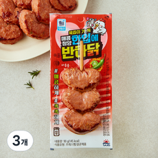 대림선 한입에 반하닭 매콤청양, 90g, 1개입, 3개