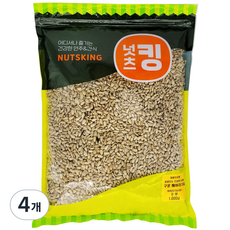 넛츠킹 구운해바라기씨, 1kg, 4개