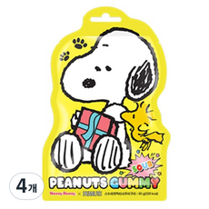 Weeny Beeny Peanuts 酸味綜合軟糖, 60g, 4個