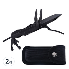 黑色折疊多功能鉗萬用刀, 2個