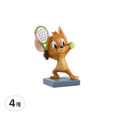 enesco 湯姆和傑瑞運動盲盒公仔隨機發貨, 4個