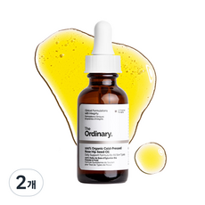 The Ordinary. 冷壓玫瑰果籽油, 30ml, 2個