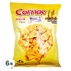 Cornae 牛角玉米餅乾 烤玉米風味, 48g, 6包
