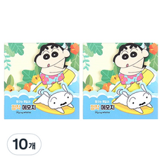 플라잉웨일즈 짱구는 못말려 점착 메모지 90 x 90 mm, 서핑 짱구, 40매, 10개