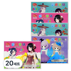 Bluemato A4 彩色紙 1 12-7 3款隨機出貨 10入, 7色, 20套