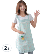 Rosepine 防水圍裙, 薄荷綠, 2個