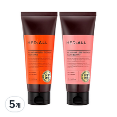 MED ALL RCP 防掉髮護髮霜 柑橘香 200ml + 療癒花束香 200ml 套組, 5個