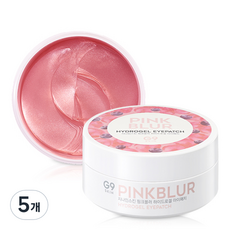 지나인스킨 핑크블러 하이드로겔 아이패치, 120개입, 5개