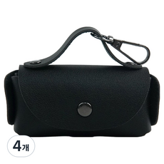 파스텔펫 반려동물 모던 배변봉투 케이스 Free 3 x 9 x 4 cm, 블랙, 4개, 1개입