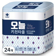 Today Paper 廚房紙巾, 125入, 24個