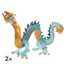 사파리엘티디 피규어 10175 크리스탈블루드래곤 Krystal Blue Dragon, 2개