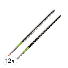 화홍 디자인붓 982, 0호, 12개