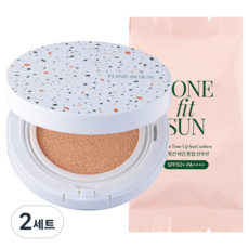 Tonefitsun Vegan提亮防曬氣墊 正裝+替換芯組, 2套, 12g