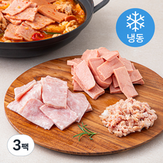 땅스 모둠햄 (냉동), 1kg, 3팩