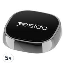 예스아이두 리버폭스 차량용 데쉬보드 미니 마그네틱 거치대 C81, 5개, 다크그레이