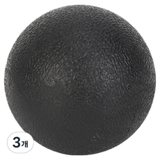 리와일딩 데일리 마시지볼 65 x 65 x 65 mm, 3개, 블랙