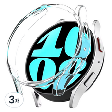 CLOVER9 Chloe 硬殼智慧手錶保護殼, 3個, 透明