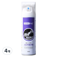 ZERONE 스티커 제거제 헤라형 220ml Z1-021, 4개