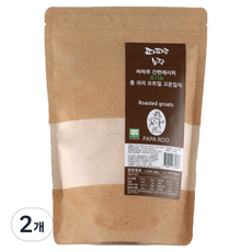 PAPA ROO 簡易食譜全燕麥片 細顆粒, 2個, 300g