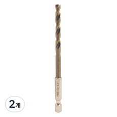 WORKPRO 六角柄含鈷不鏽鋼鑽頭 5.2mm WP400311, 2個