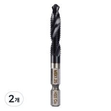 EX-POWER 螺絲攻牙鑽頭 M8 SUS EDT-08H, 2個